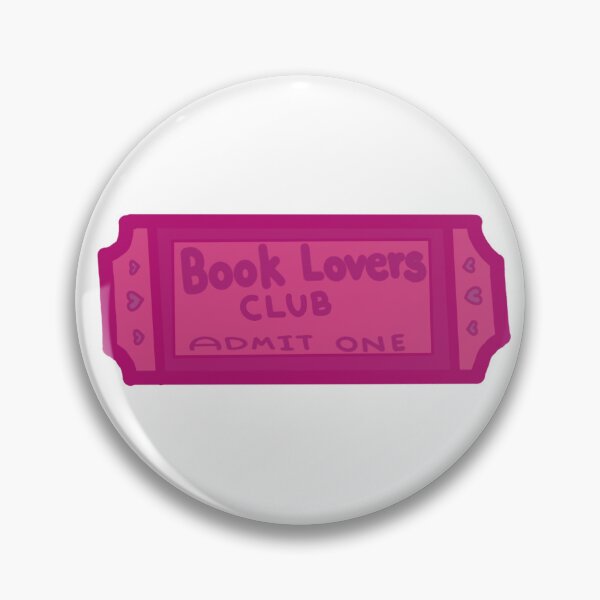 Item preview, Book Lovers club ticket pink designed and sold by SophieStickers0.