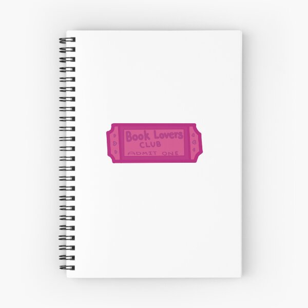 Item preview, Book Lovers club ticket pink designed and sold by SophieStickers0.