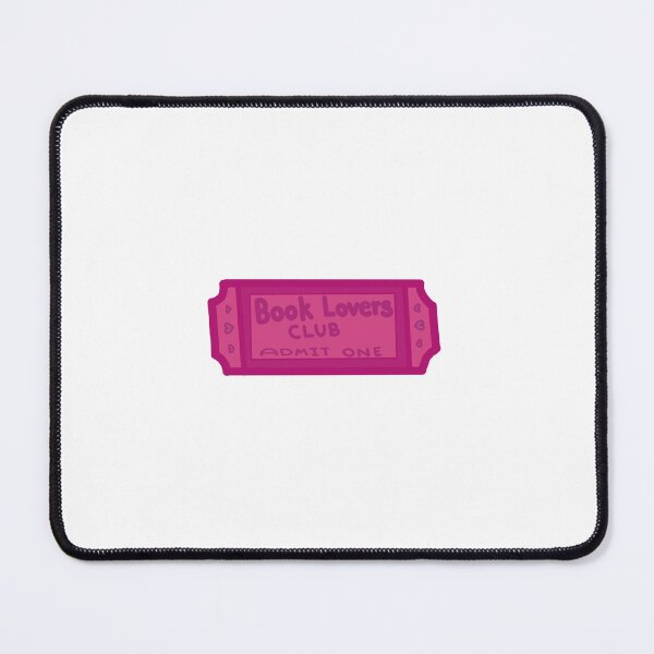 Item preview, Book Lovers club ticket pink designed and sold by SophieStickers0.