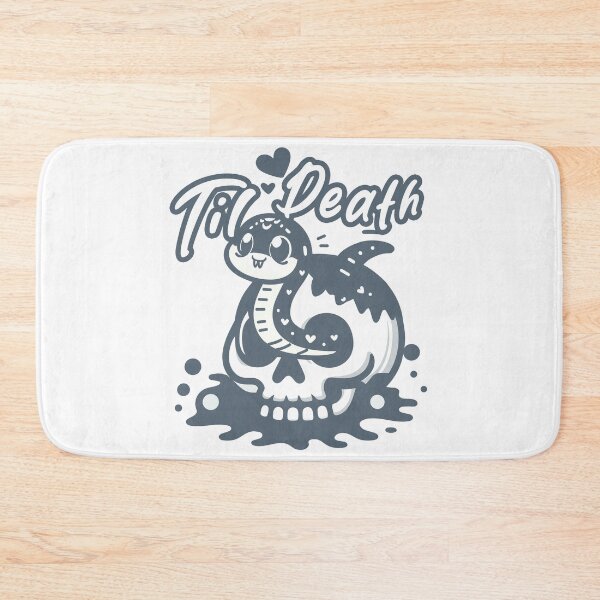 Item preview, Snake Coming Out Of a Skull: Til Death designed and sold by akaajoficial.