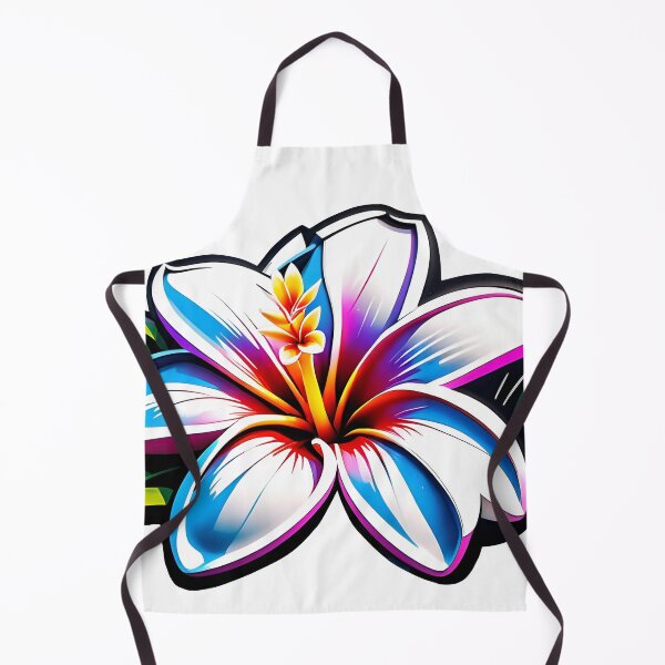 Item preview, Colorful Painted Plumeria Flower designed and sold by DisneyKrayzie.