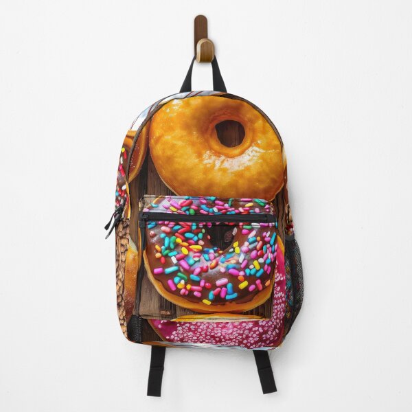 Item preview, Variety of Donuts on a Wood Background - Jigsaw Puzzle designed and sold by jecphotography and art.