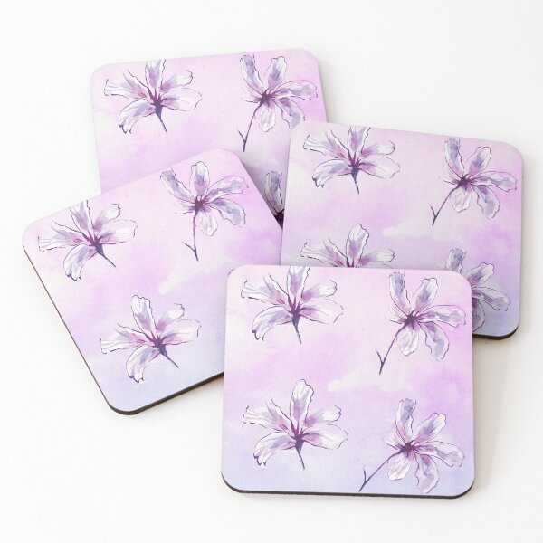 Item preview, Purple Flowers Tone designed and sold by IbethGonzalez.