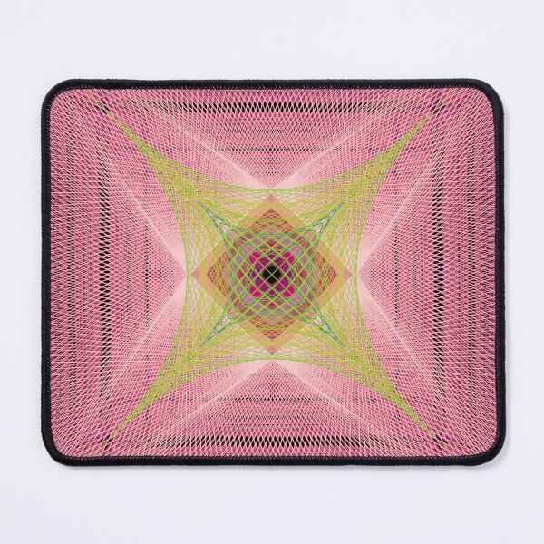Item preview, Rectangular Pattern #5 Morph C [11396-GreensPinks-BB] designed and sold by LottMultimedia.