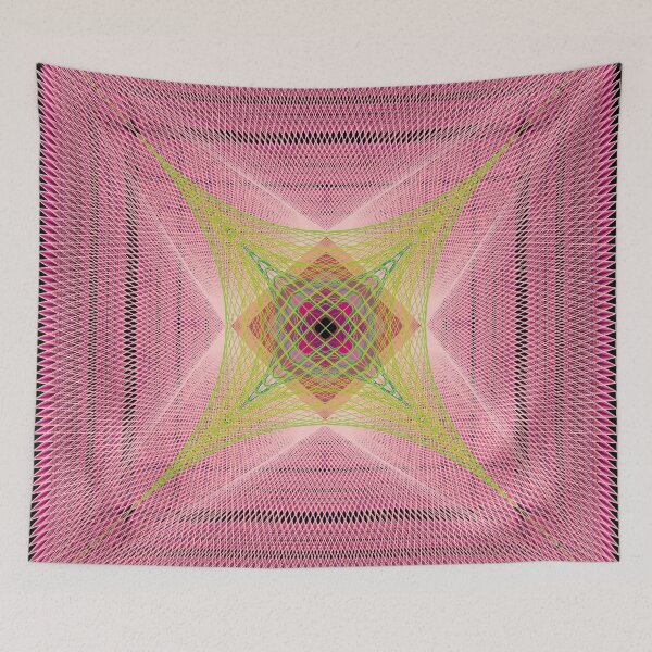 Item preview, Rectangular Pattern #5 Morph C [11396-GreensPinks-BB] designed and sold by LottMultimedia.