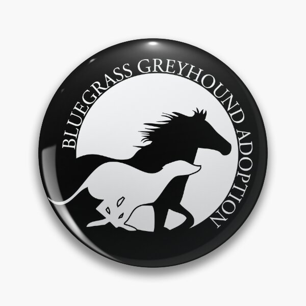 Item preview, WHITE Logo designed and sold by Bluegrass Greyhound  Adoption Inc.