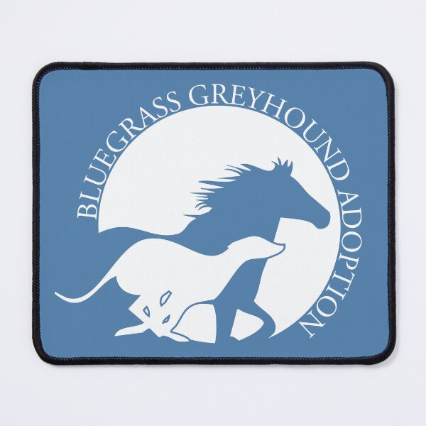 Item preview, WHITE Logo designed and sold by Bluegrass Greyhound  Adoption Inc.
