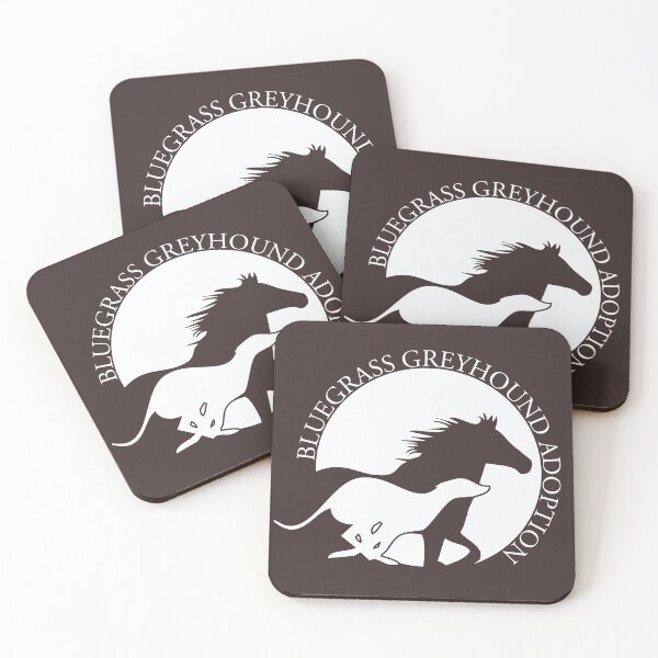 Item preview, WHITE Logo designed and sold by Bluegrass Greyhound  Adoption Inc.