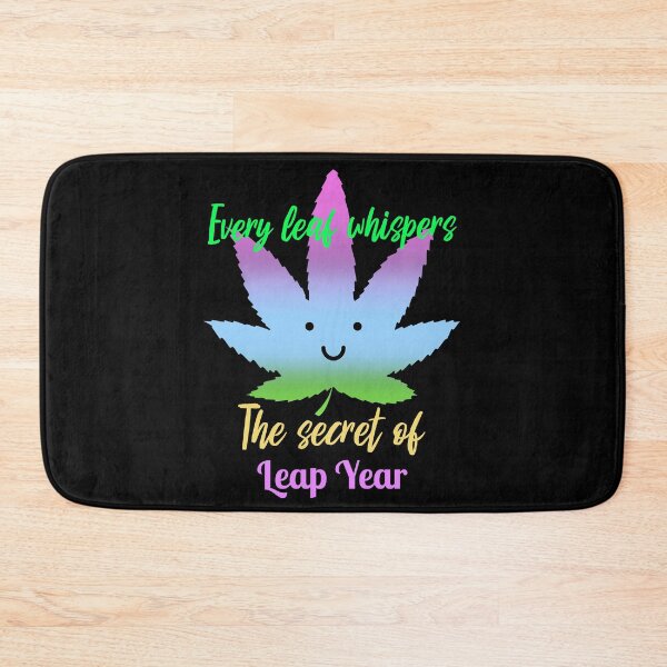 Item preview, Every leaf whispers the secret of leap year|Nature|Feb 29 designed and sold by ButterflyDsgns6.