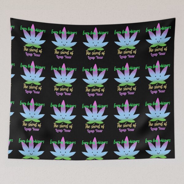 Item preview, Every leaf whispers the secret of leap year|Nature|Feb 29 designed and sold by ButterflyDsgns6.