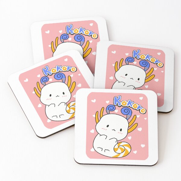 Item preview, HaatoThe Gang of Salamander : KOKORO -Adorable Blue Yellow Axolotl designed and sold by lazycat14.