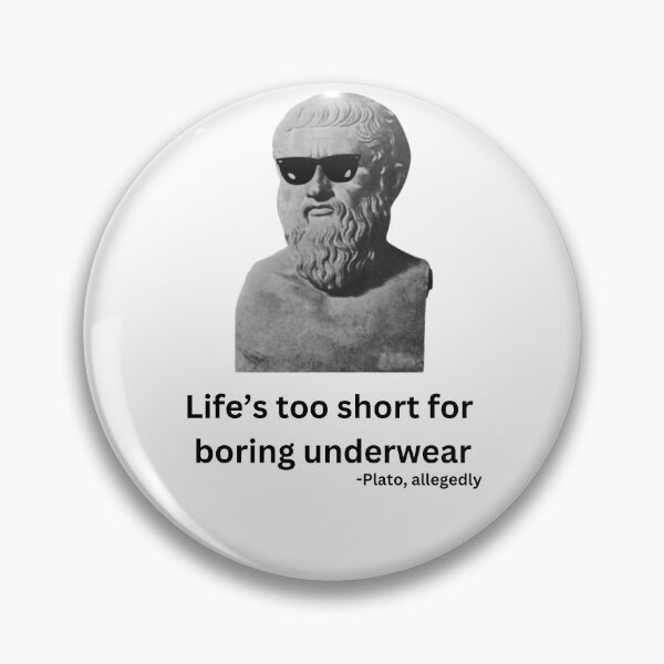 Item preview, Plato Allegedly designed and sold by Philosophertees.