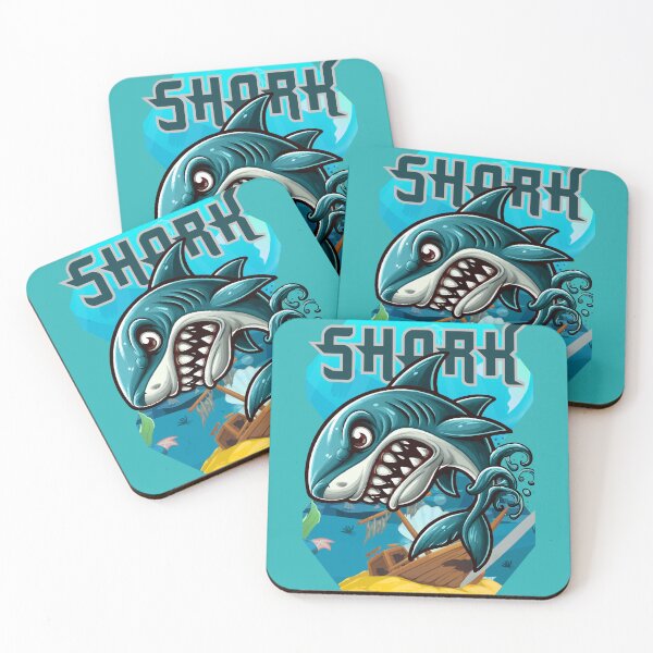 Item preview, Shark Attack designed and sold by DaewyGraphics.