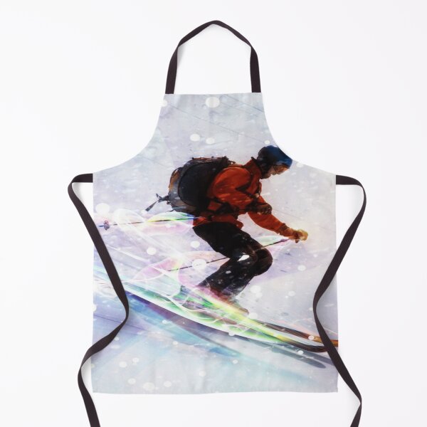 Item preview, RAINBOW SKI'S IN THE SNOW. designed and sold by Sanny88.