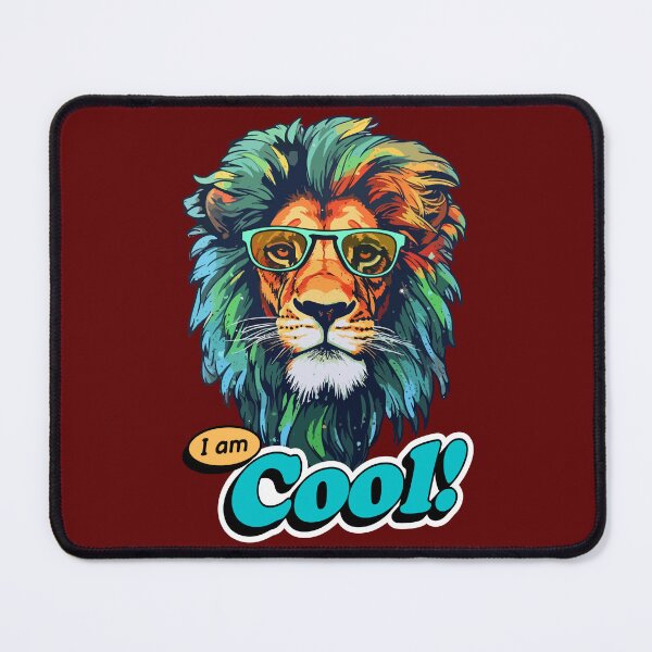 Item preview, Cool and Elegant Lion With Sunglasses designed and sold by sunset-capturer.