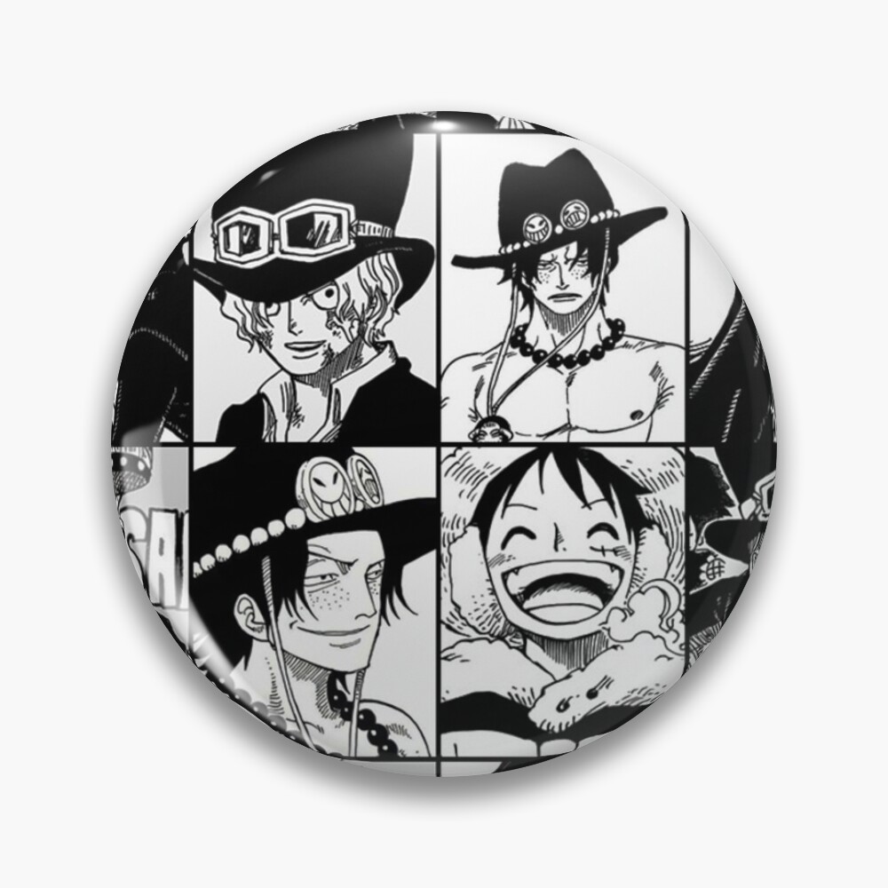 One Piece Ace Pin cheapest Sweebstudios Panel