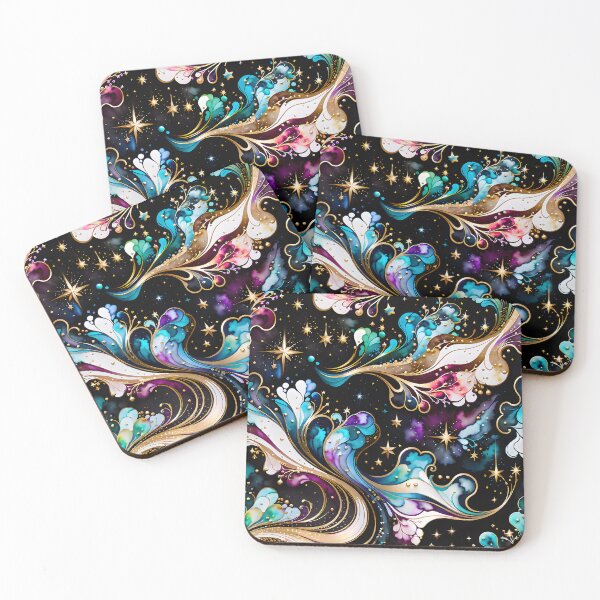 Item preview, Watercolored Outer Space designed and sold by Bits-Of-Boredom.