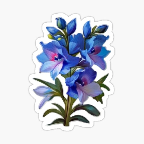 Item preview, Blue bell flower designed and sold by IlinArt.