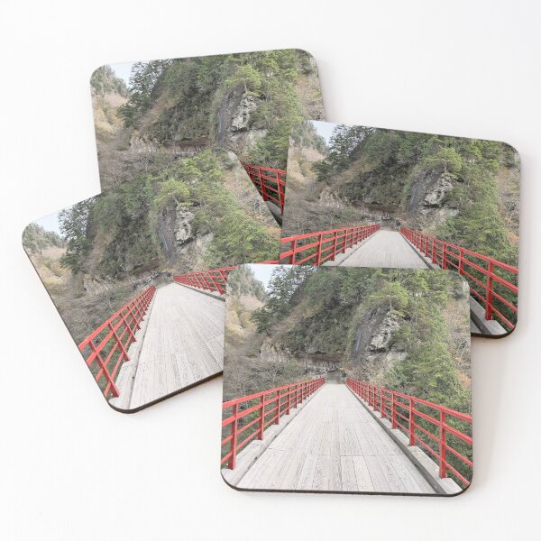 Item preview, Red Bridge In Kurobe Gorge Japan designed and sold by SB Design.