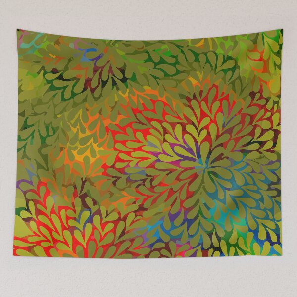 Item preview, Chromatic Burst 2: Multicolored Leaves designed and sold by GAP90.