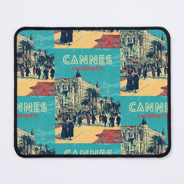 Item preview, Retro vintage illustration of Cannes La Croisette, French Riviera designed and sold by Lemomo-artworks.