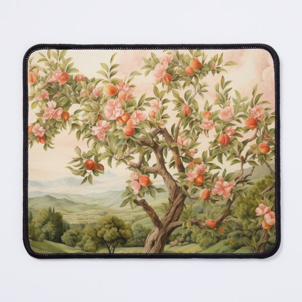 Item preview, Peach trees and blossoms II designed and sold by hamptonstyle.