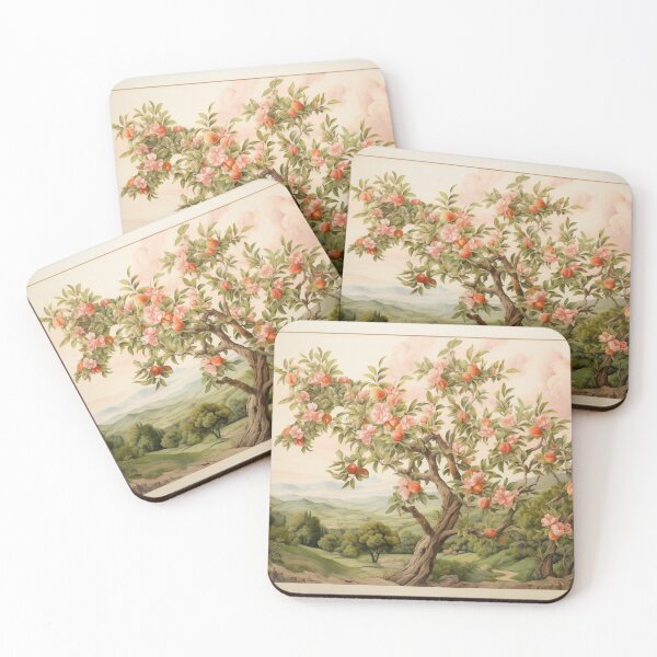 Item preview, Peach trees and blossoms II designed and sold by hamptonstyle.