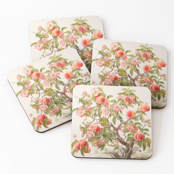 Item preview, Peach trees and blossoms III designed and sold by hamptonstyle.
