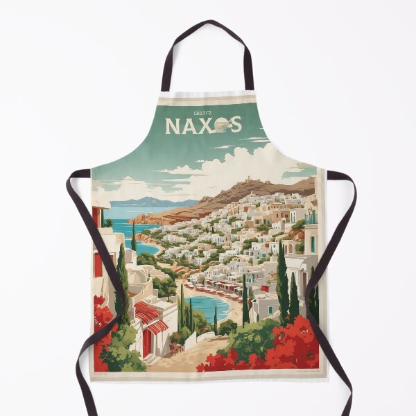 Item preview, Naxos Greece Vintage Poster Tourism designed and sold by TravelersGems.