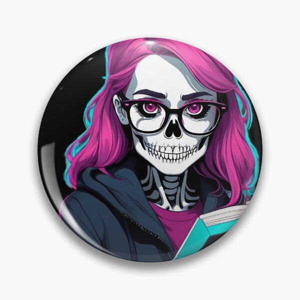 Item preview, Preppy Skeleton Reading a Book designed and sold by PlanetMarker.