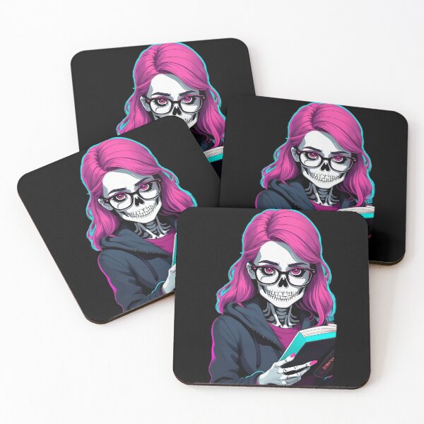 Item preview, Preppy Skeleton Reading a Book designed and sold by PlanetMarker.