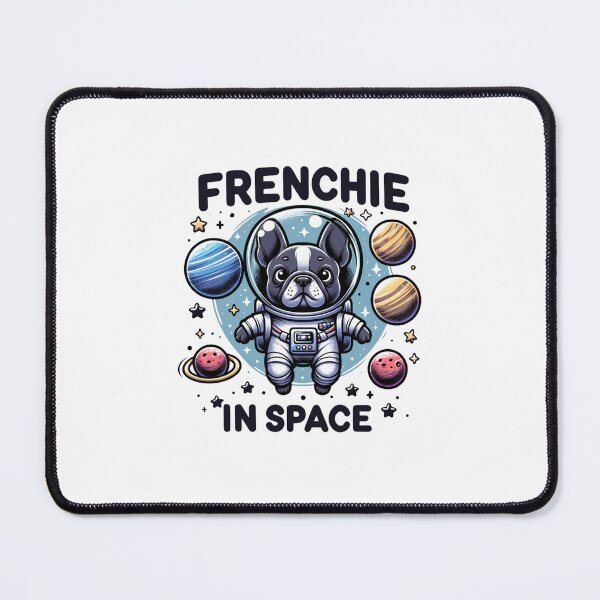 Item preview, Frenchie in Space: Adventurous Bulldog designed and sold by creativechaster.