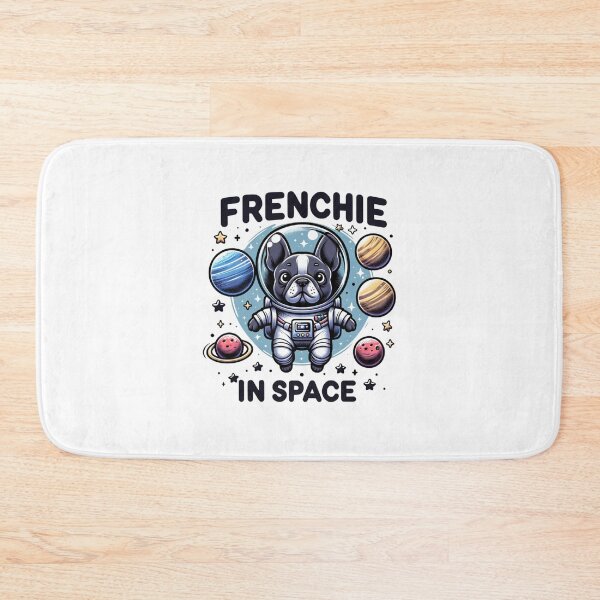 Item preview, Frenchie in Space: Adventurous Bulldog  designed and sold by creativechaster.