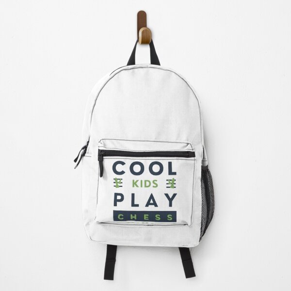 Item preview, Cool Kids Play Chess - Blue and Green designed and sold by ChessiShop.