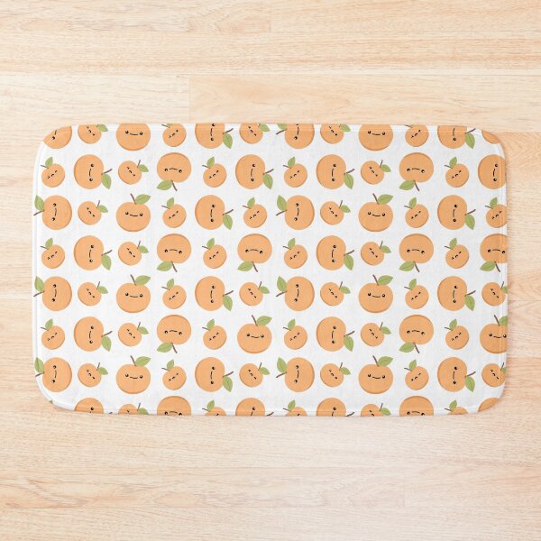 Item preview, Cute happy peaches pattern designed and sold by Vinz-Mota.