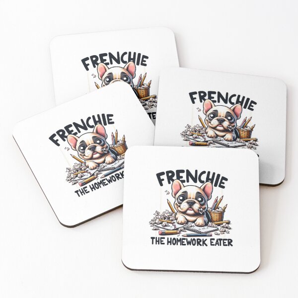 Item preview, Frenchie, the Homework Eater: Mischievous Bulldog designed and sold by creativechaster.