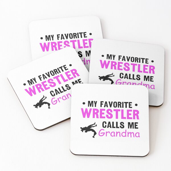 Item preview, my favorite wrestler calls me grandma - Funny Wrestling Grandma For Women designed and sold by CORJIDOG-ART.