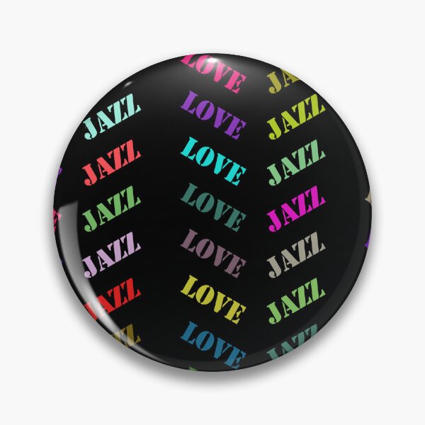 Item preview, Love Jazz 1. Visual Jazz. Colorful, wonderful design. Perfect cheeful gift for any Jazz Lover. designed and sold by Yu-Va.