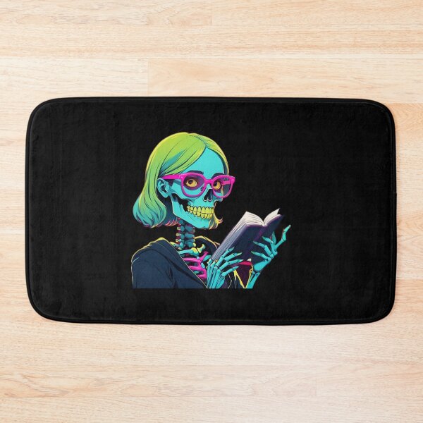 Item preview, Preppy Skeleton Reading A Book designed and sold by PlanetMarker.