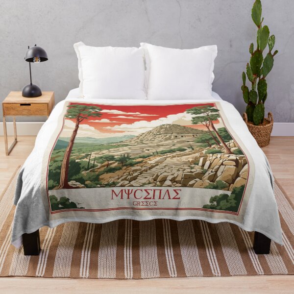 Item preview, Mycenae Greece Vintage Poster Tourism designed and sold by TravelersGems.