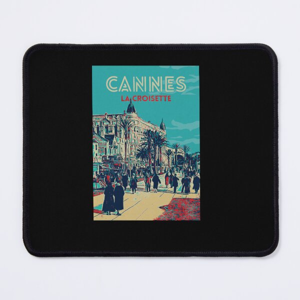 Item preview, Retro vintage illustration of Cannes La Croisette, French Riviera designed and sold by Lemomo-artworks.
