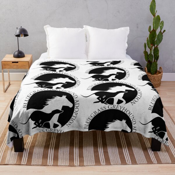 Item preview, BLACK Logo designed and sold by Bluegrass Greyhound Adoption Inc.