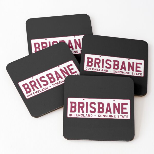 Item preview, Brisbane Queensland Australia License Plate designed and sold by BahayProduction.