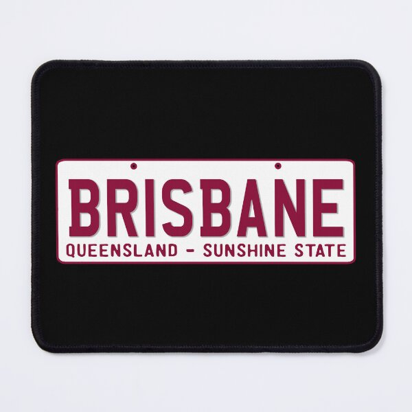 Item preview, Brisbane Queensland Australia License Plate designed and sold by BahayProduction.