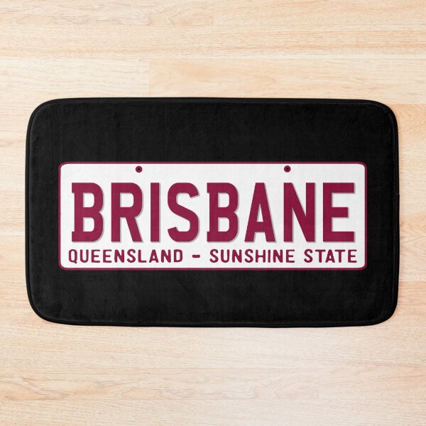 Item preview, Brisbane Queensland Australia License Plate designed and sold by BahayProduction.
