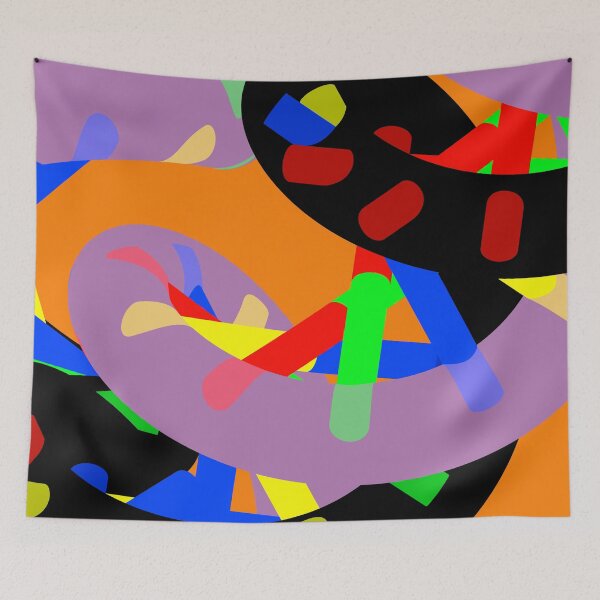 Item preview, DNA Candy Abstract #12 orange designed and sold by Russell Kightley.