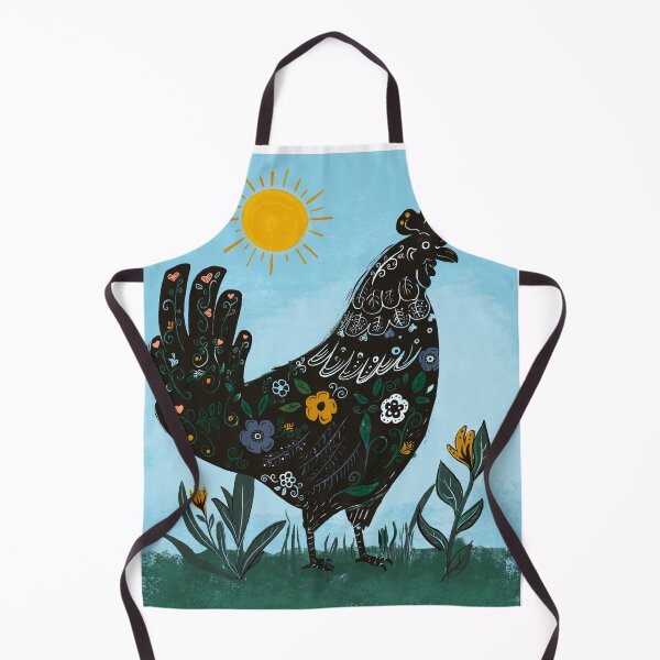 Aperçu de l'œuvre Coq floral de basse-cour créée et vendue par chinajones.