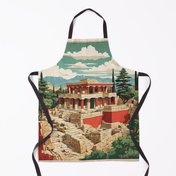 Item preview, Knossos Greece Vintage Poster Tourism  designed and sold by TravelersGems.