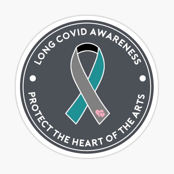 Long Covid Awareness/Protect the Heart of the Arts Sticker