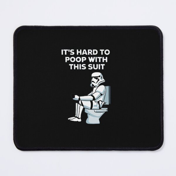 Item preview, It's Hard To Poop With This Suit On designed and sold by MillenniumDrip.